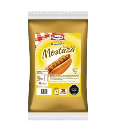 mostaza carozzi 1 kg tradicional
