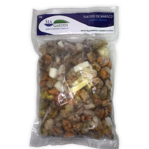 surtido de mariscos premium