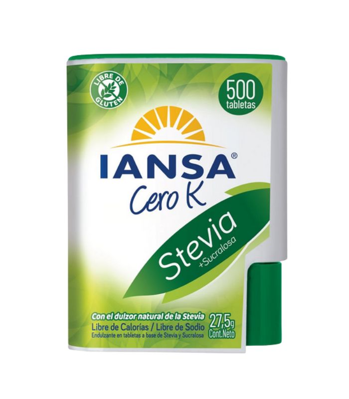 Stevia Sucralosa En Tabletas 500 Gr
