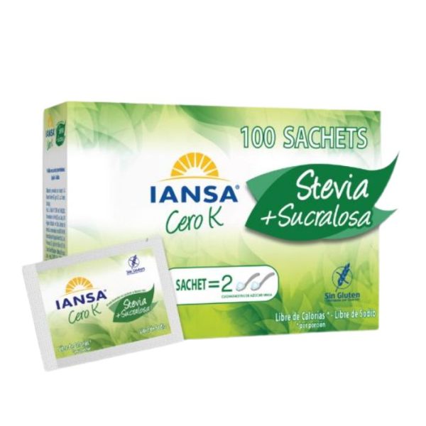 Stevia Sucralosa Sachet x 100