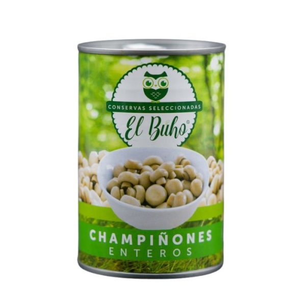 Champiñón Entero Buho 400 Gr
